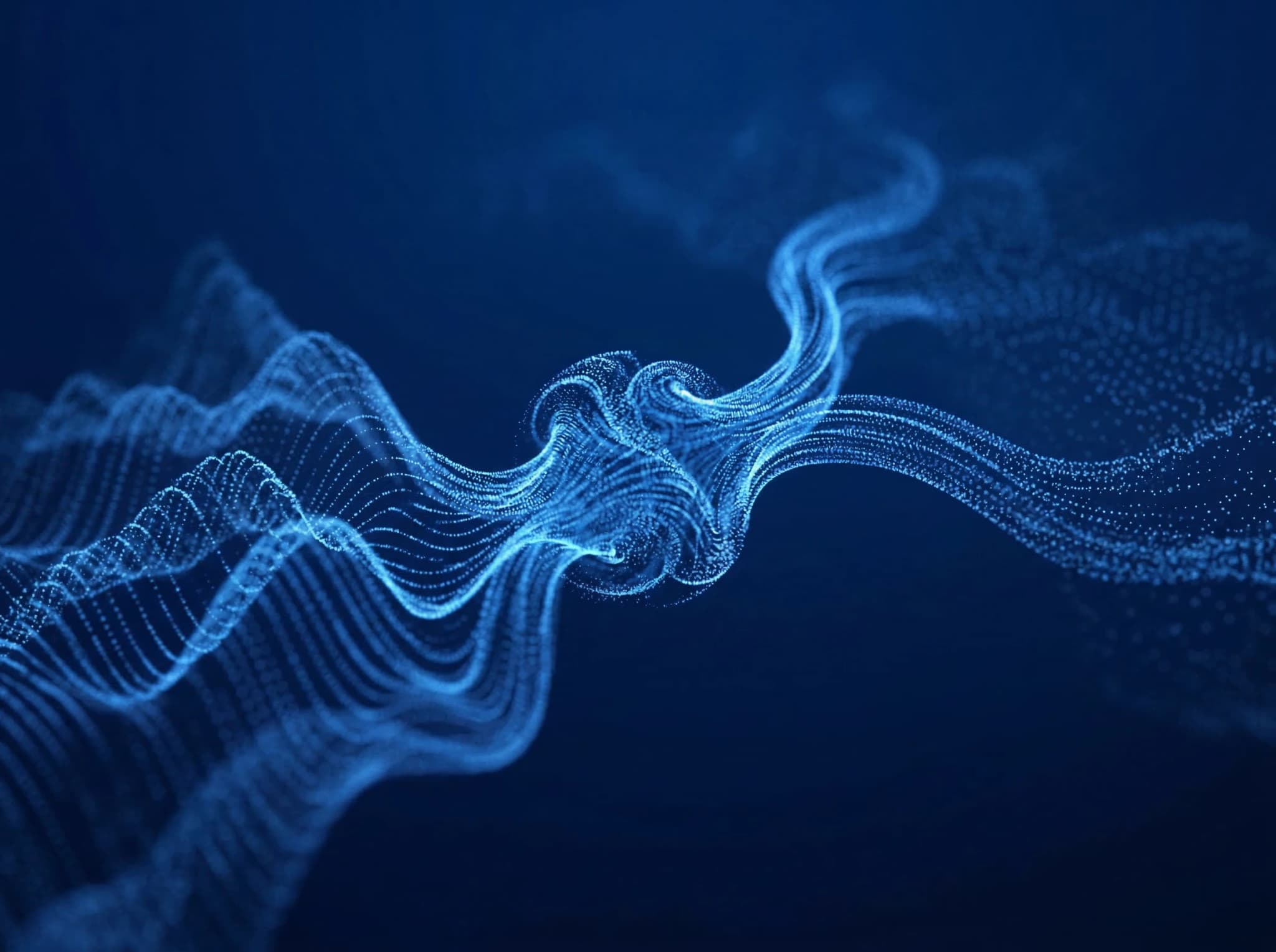 Conversational AI voice interaction visualization