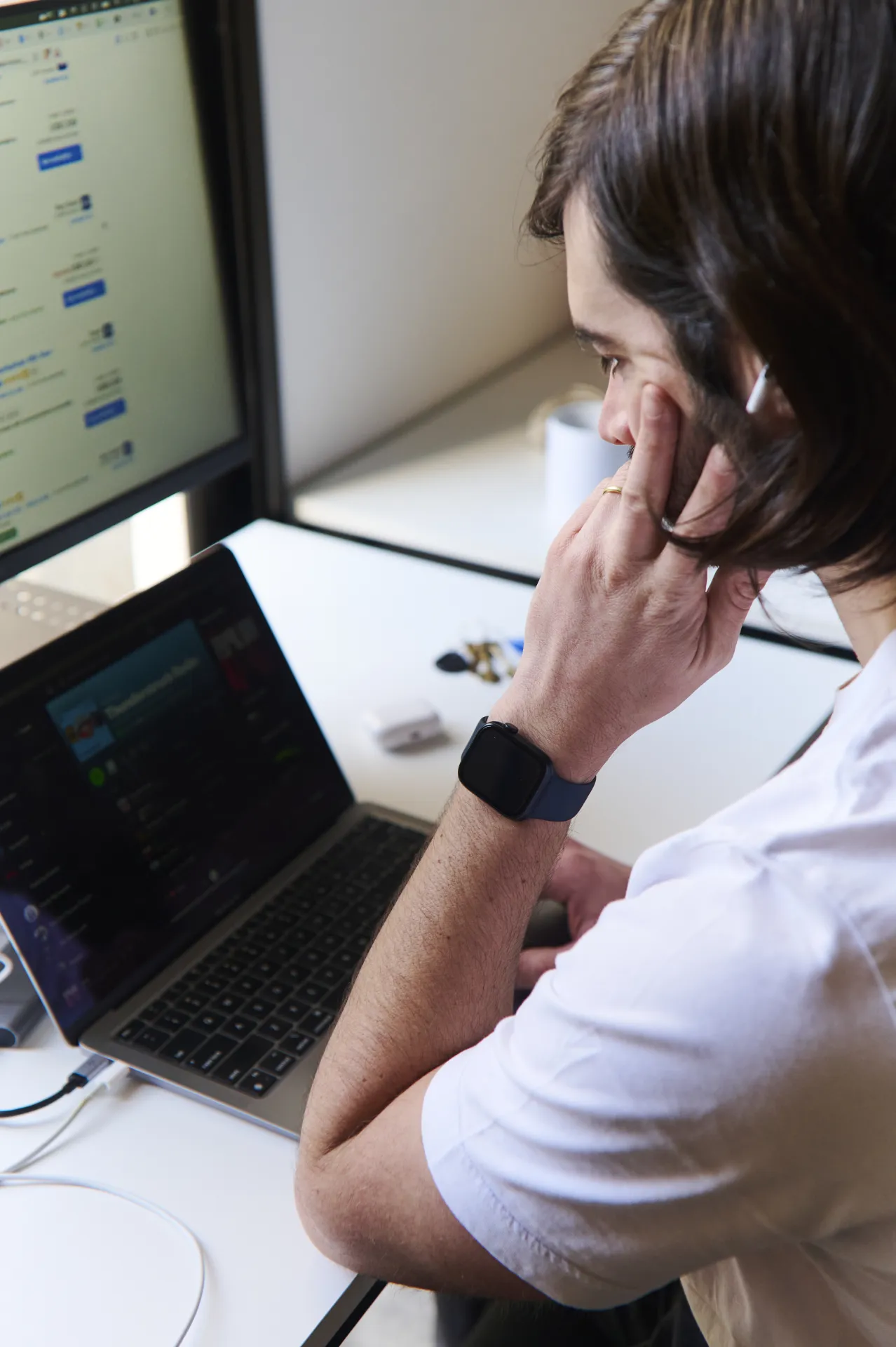 Pento developer at work