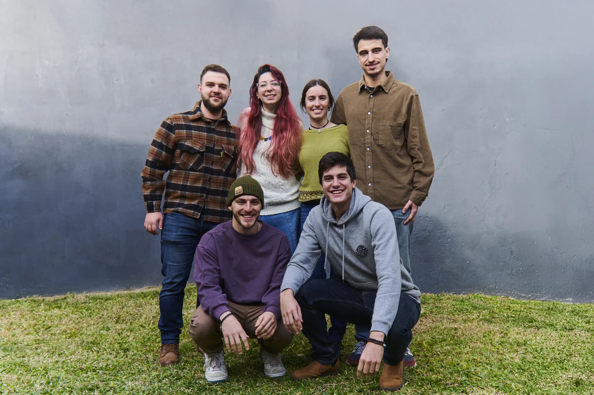 Pento team members outdoors